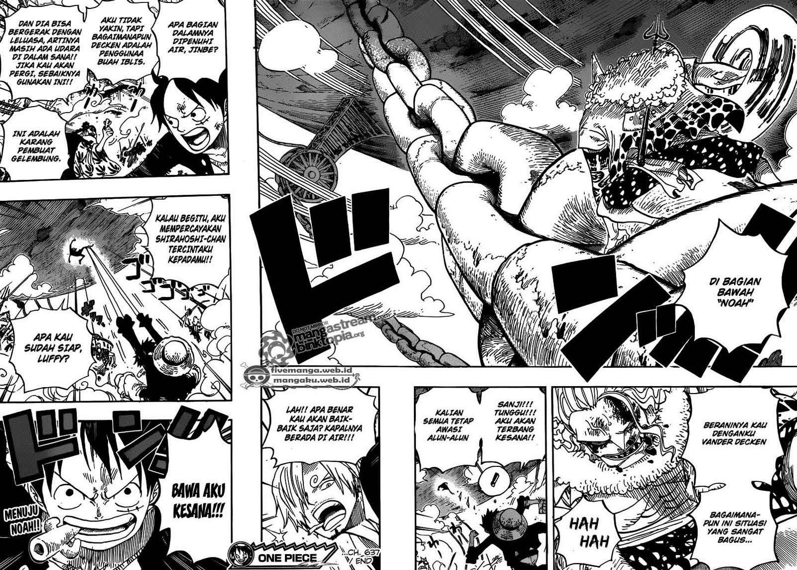 One Piece Chapter 637 - halaman 18