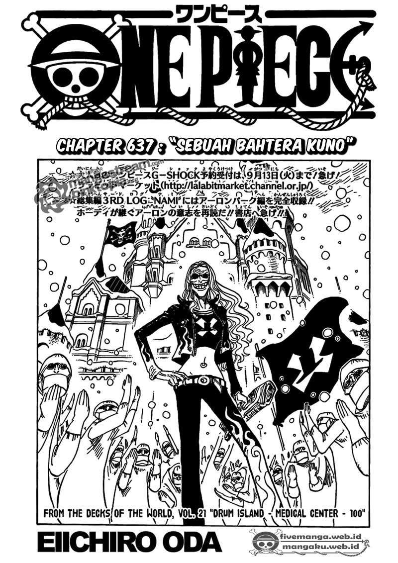 One Piece Chapter 637 - halaman 2