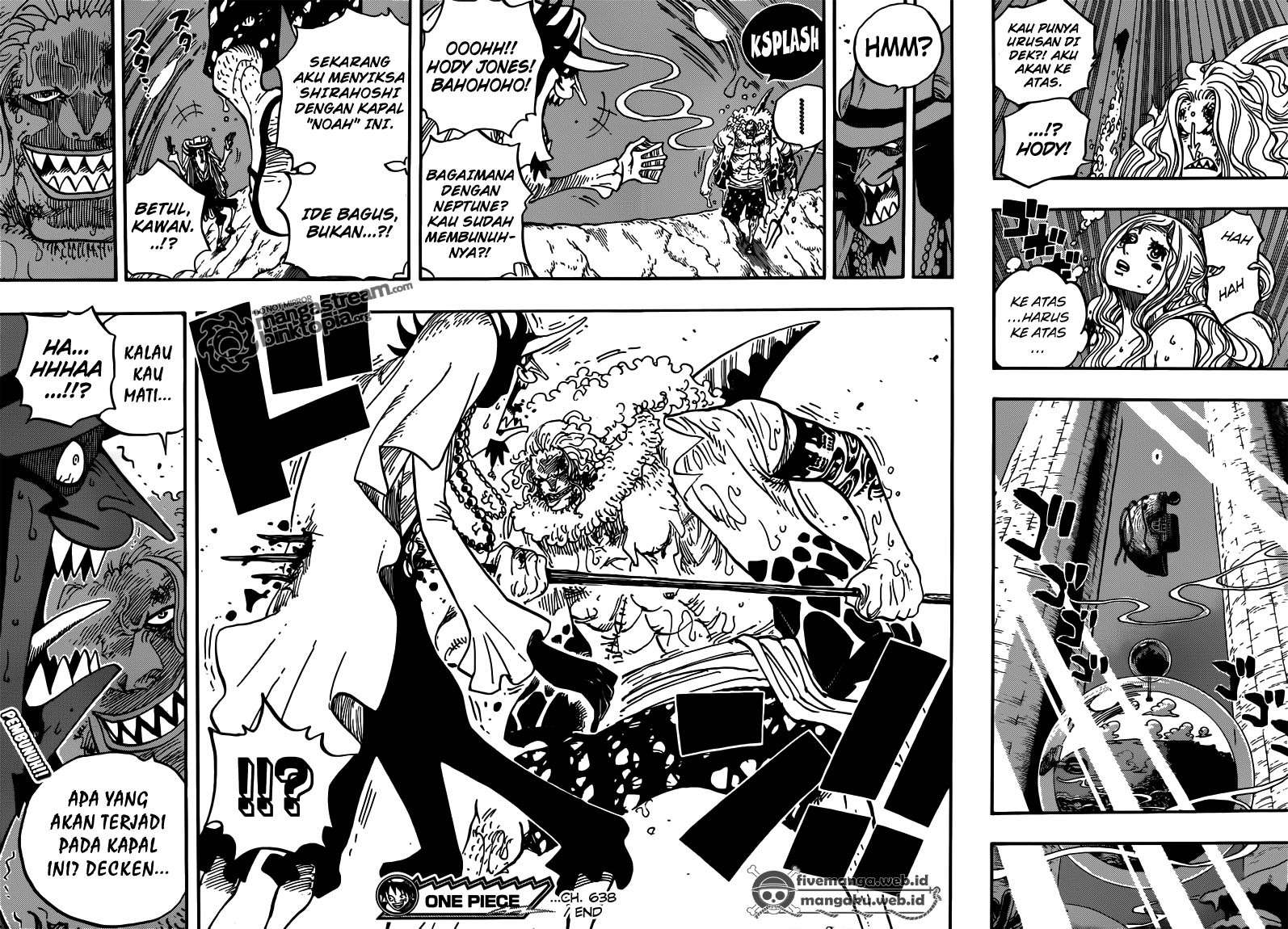 One Piece Chapter 638 - halaman 18