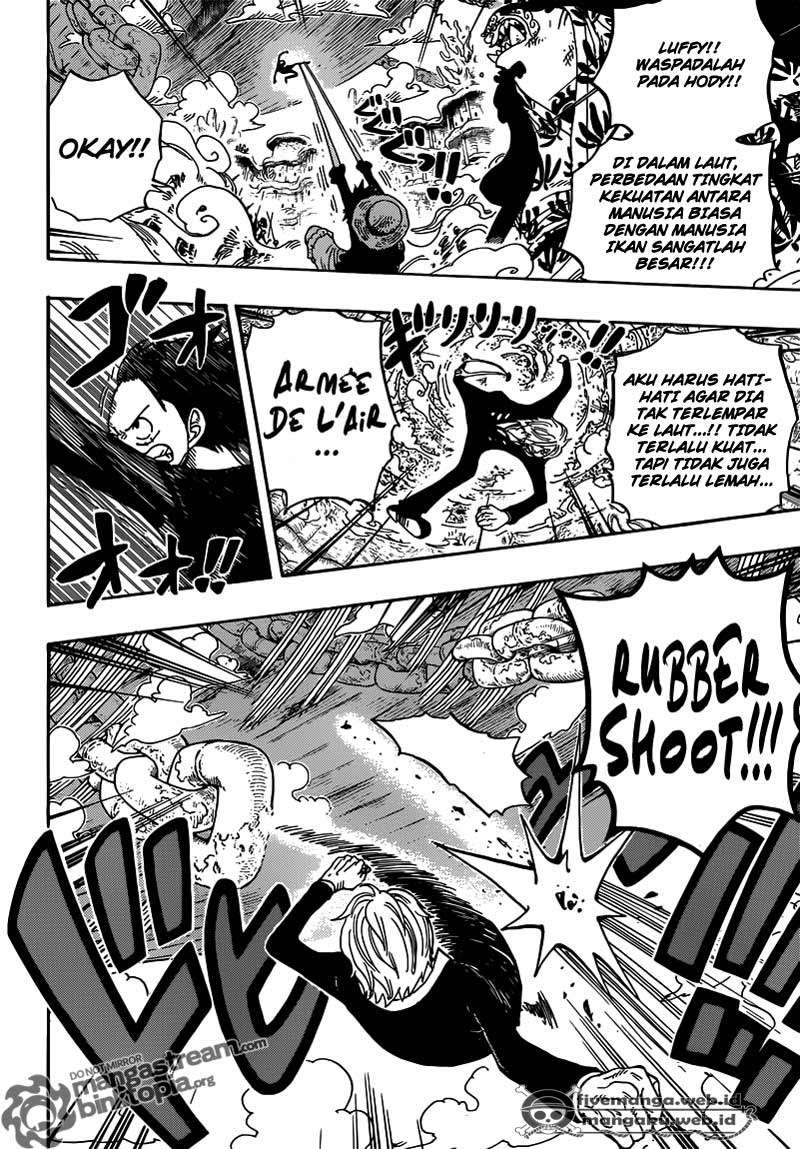 One Piece Chapter 638 - halaman 5