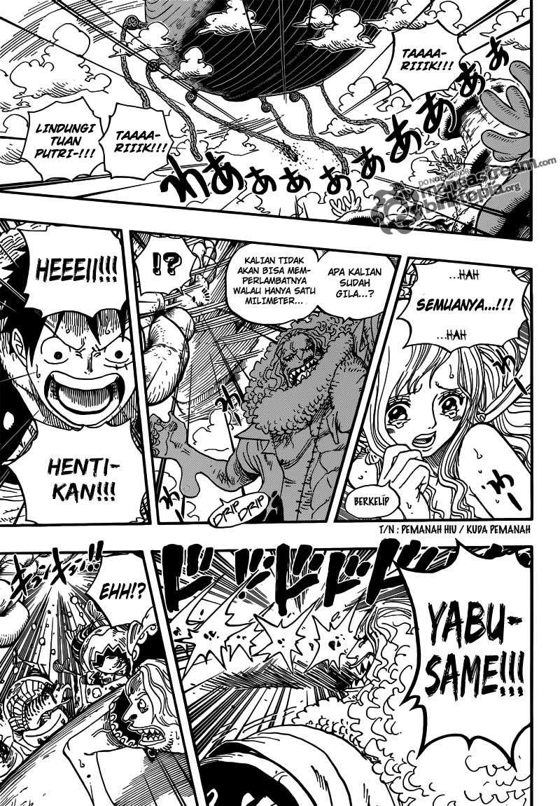 One Piece Chapter 638 - halaman 8