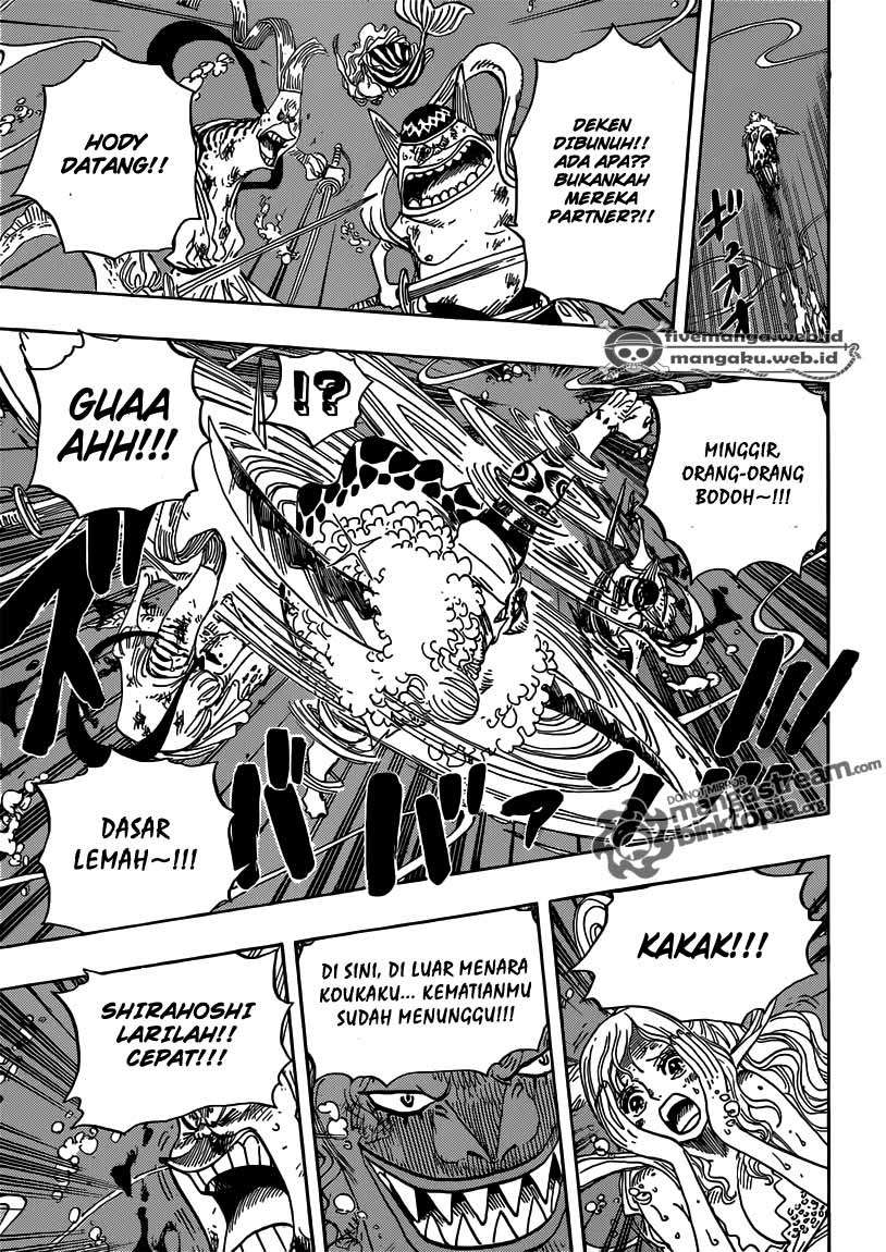 One Piece Chapter 639 - halaman 8