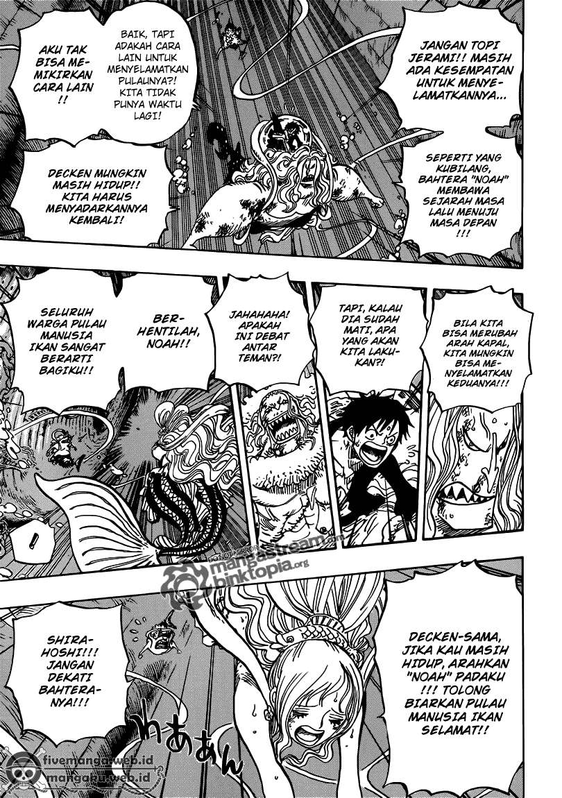 One Piece Chapter 641 - halaman 6