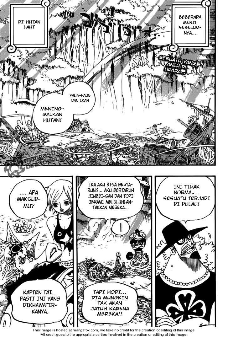 One Piece Chapter 642 - halaman 3
