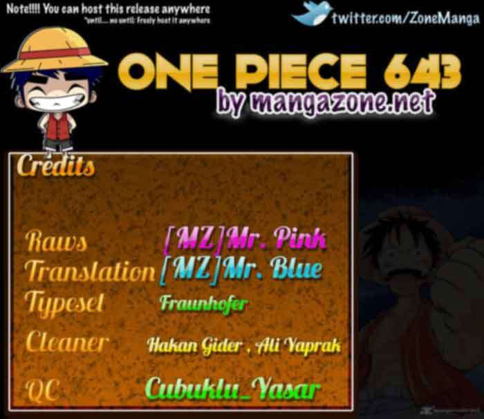 One Piece Chapter 643 - halaman 21