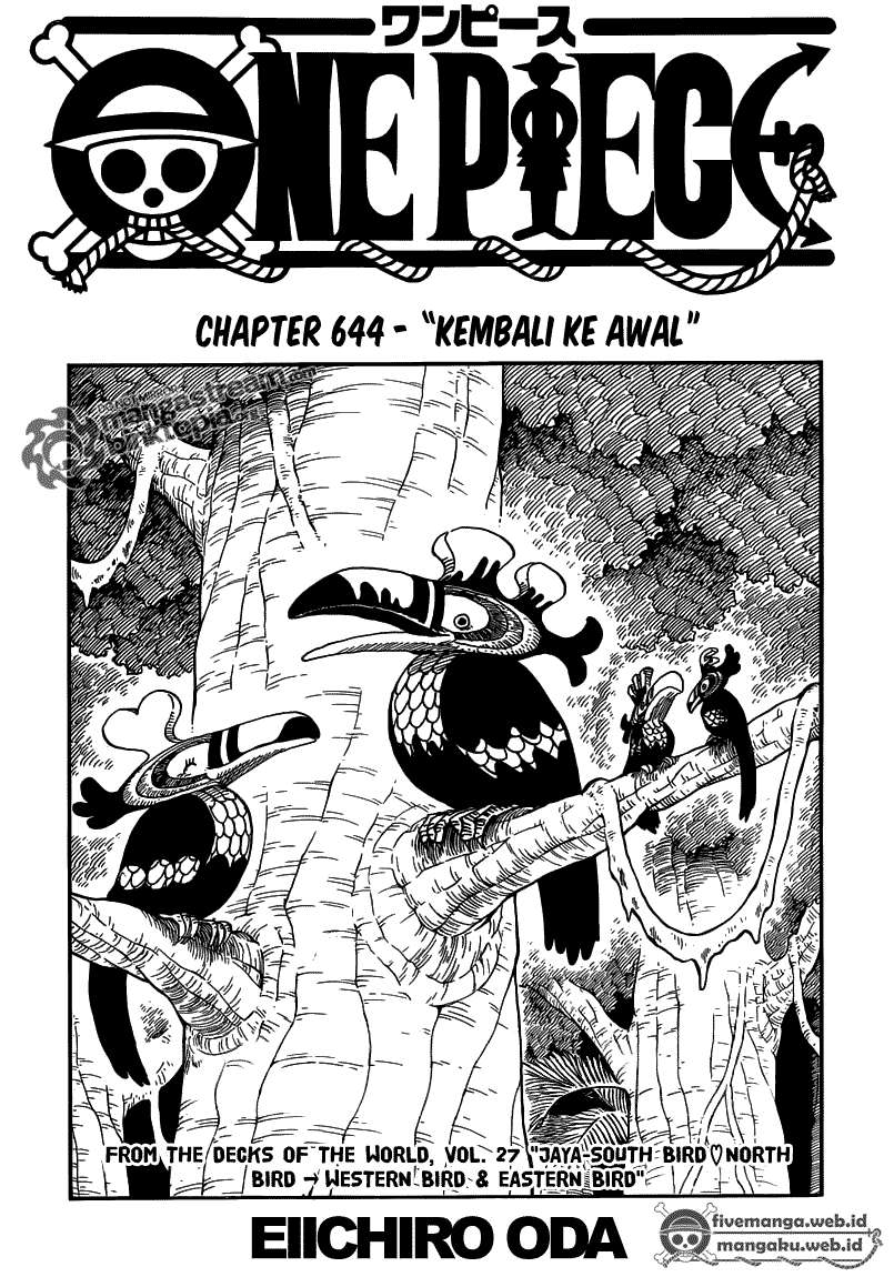 One Piece Chapter 644 - halaman 2