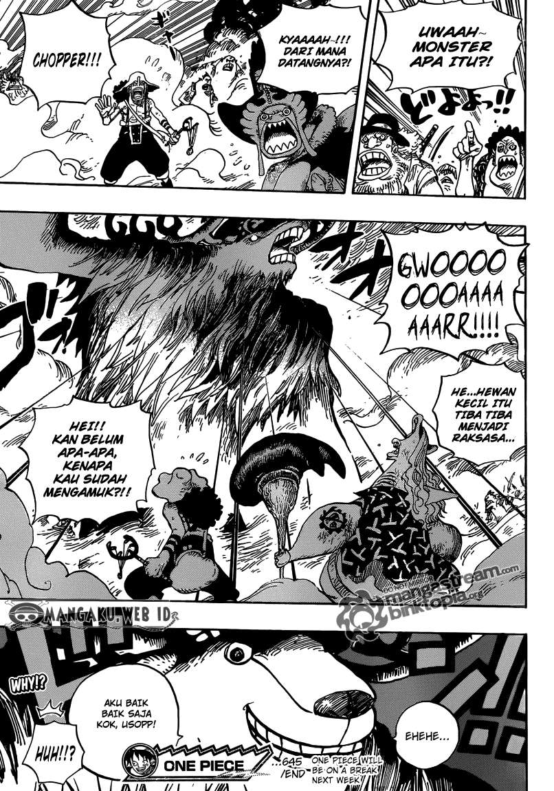 One Piece Chapter 645 - halaman 18