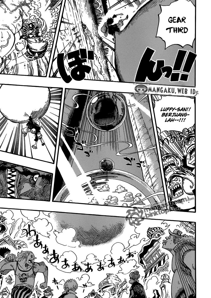 One Piece Chapter 645 - halaman 6