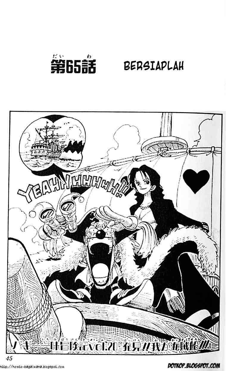 One Piece Chapter 65 - halaman 1