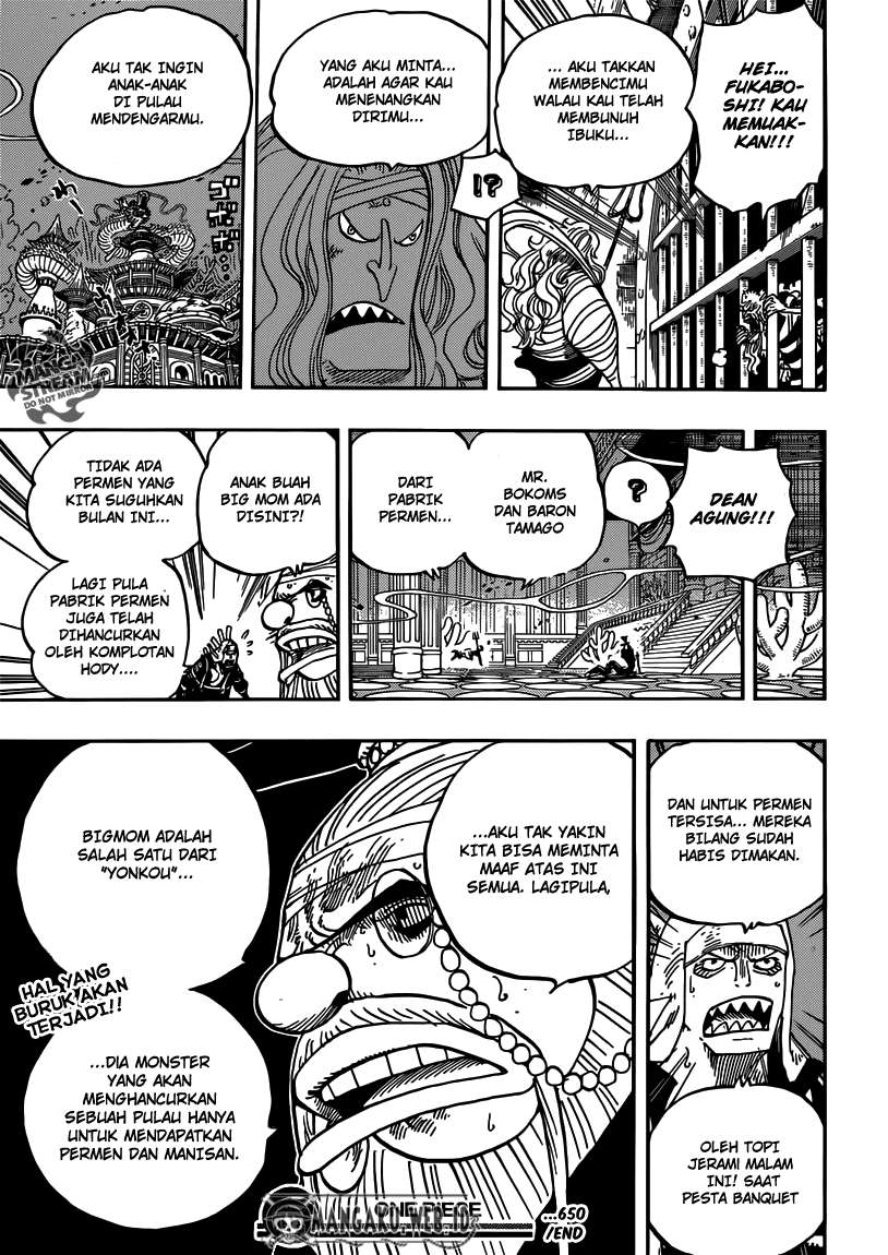 One Piece Chapter 650 - halaman 18