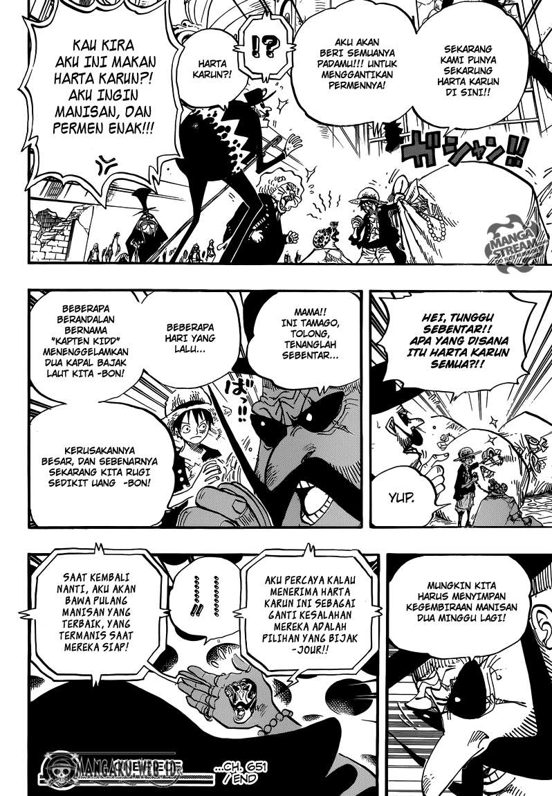 One Piece Chapter 651 - halaman 17