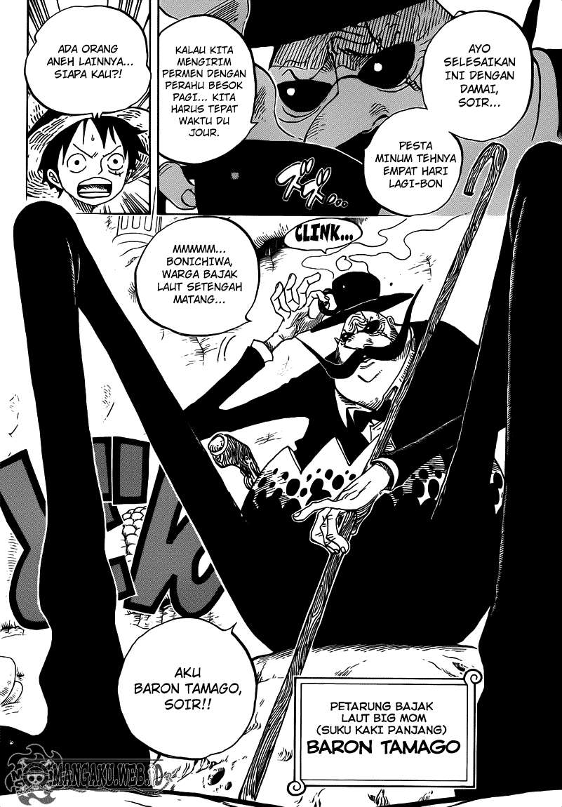 One Piece Chapter 651 - halaman 8
