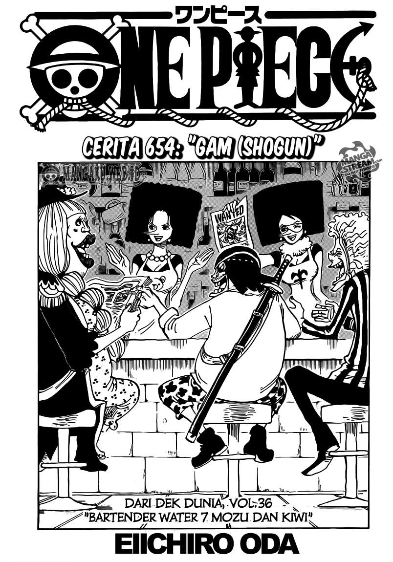 One Piece Chapter 654 - halaman 2