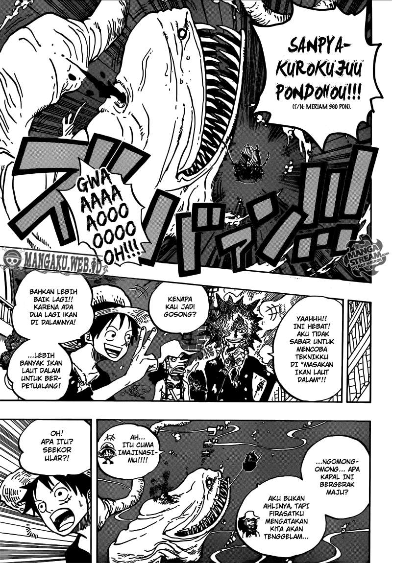 One Piece Chapter 654 - halaman 8