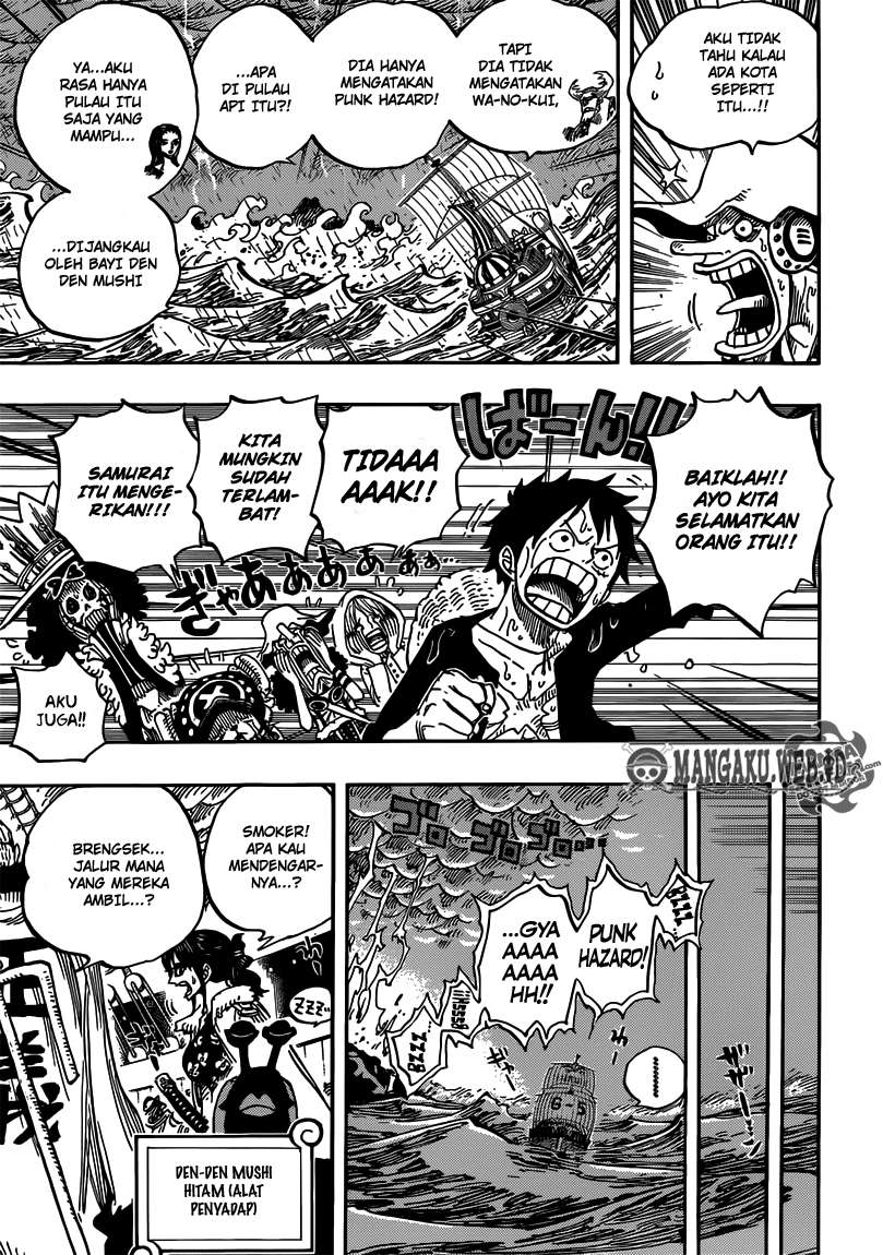 One Piece Chapter 655 - halaman 8