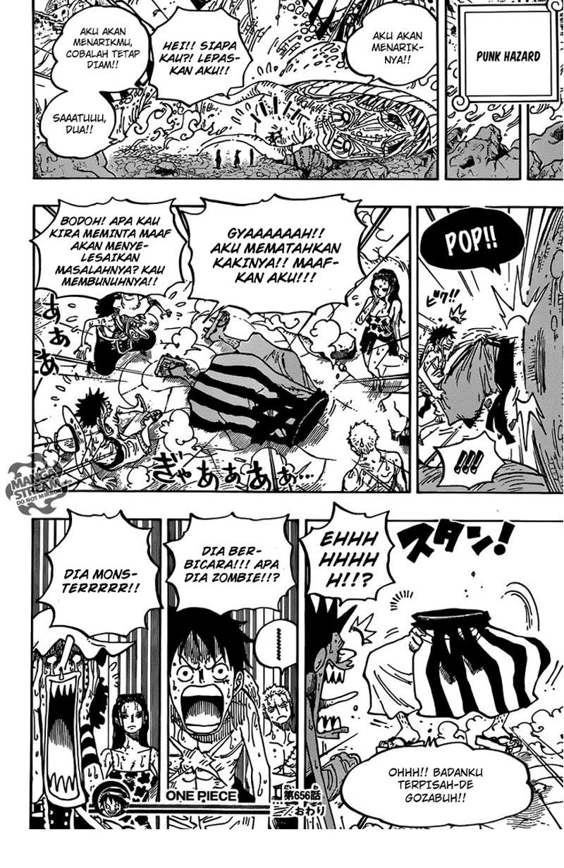 One Piece Chapter 656 - halaman 18