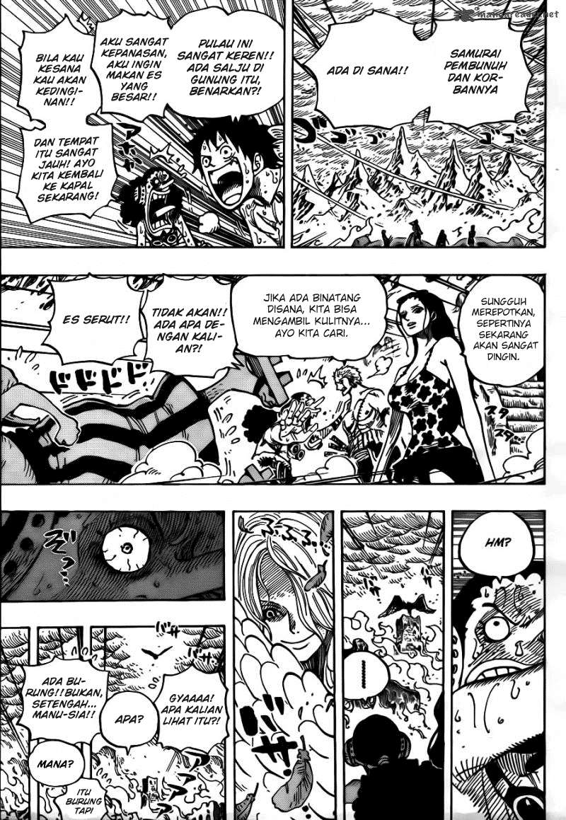 One Piece Chapter 657 - halaman 6