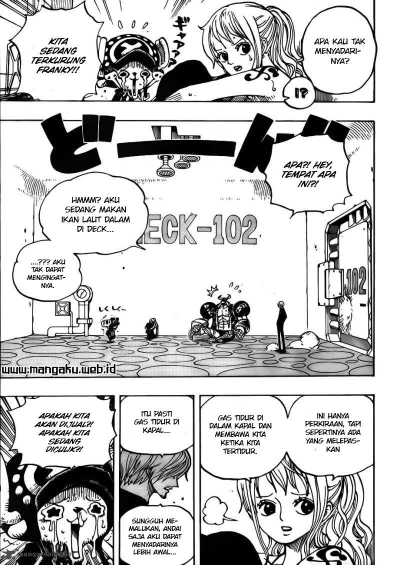 One Piece Chapter 657 - halaman 8