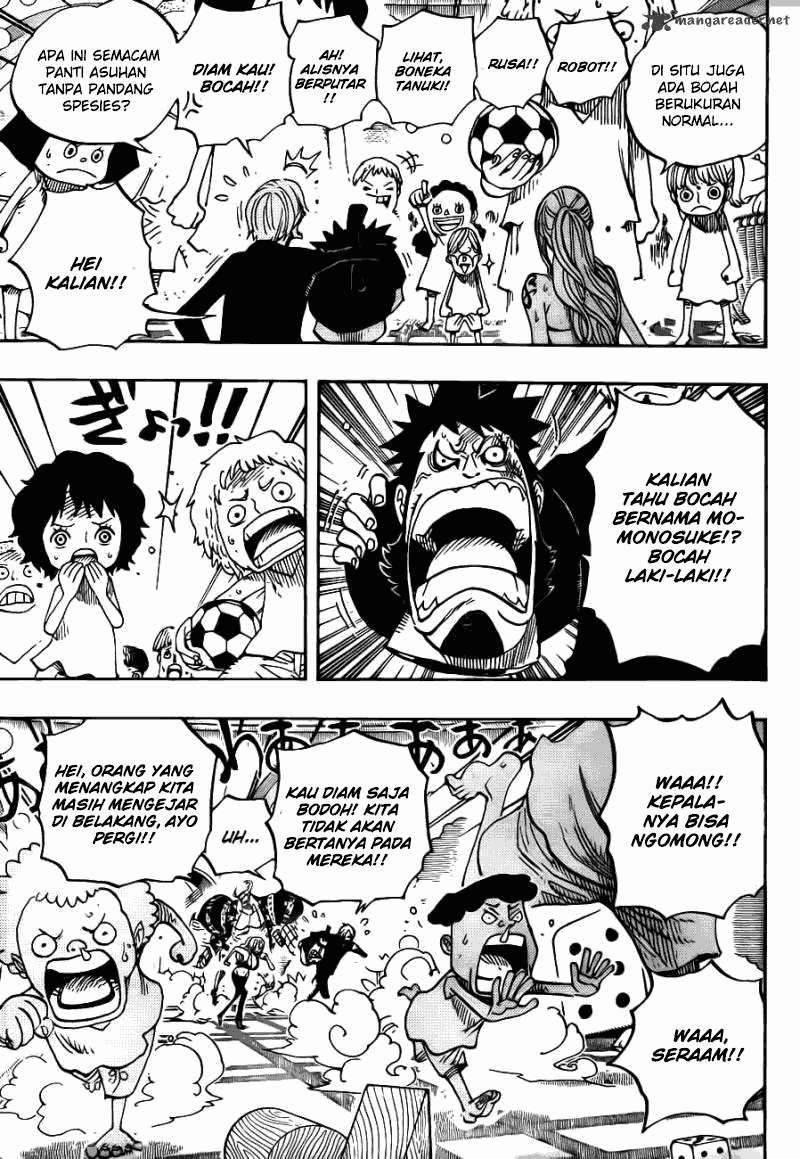 One Piece Chapter 658 - halaman 4
