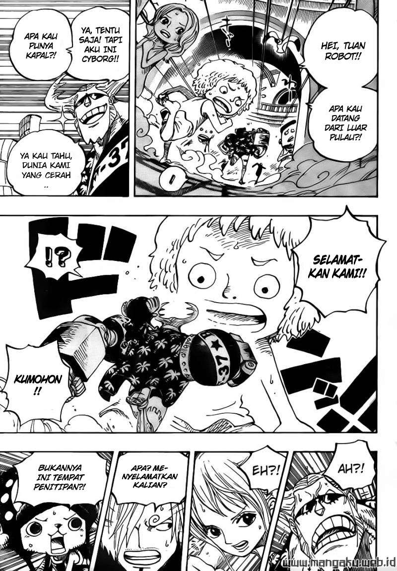 One Piece Chapter 658 - halaman 6