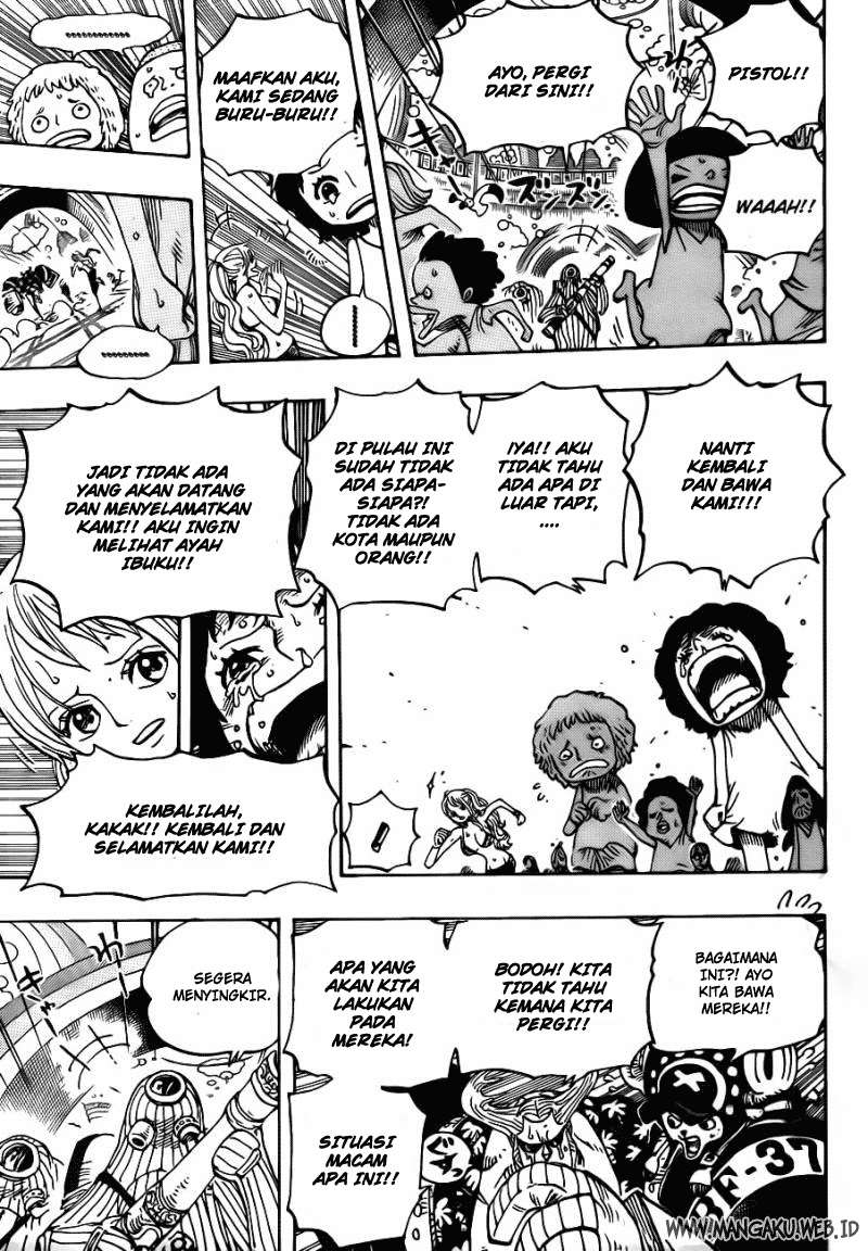 One Piece Chapter 658 - halaman 8