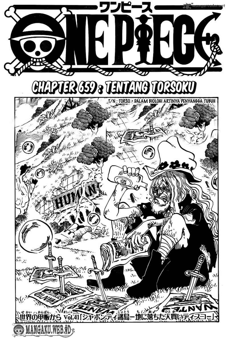 One Piece Chapter 659 - halaman 2