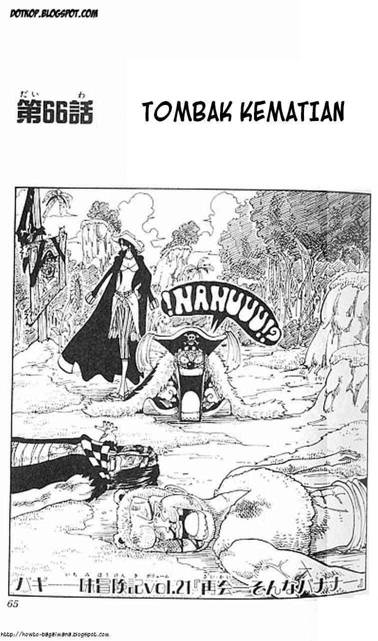 One Piece Chapter 66 - halaman 1