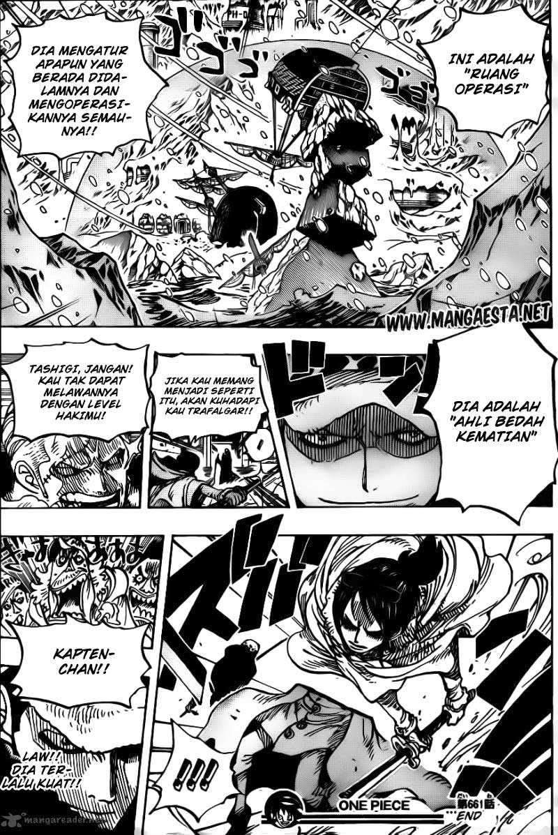 One Piece Chapter 661 - halaman 19