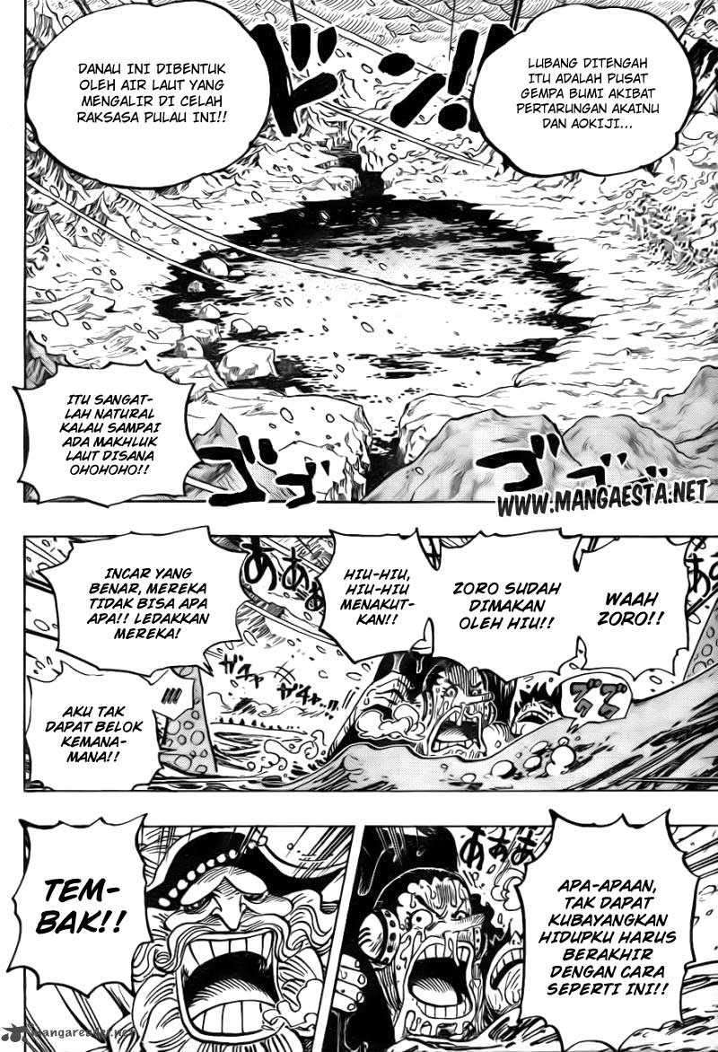 One Piece Chapter 661 - halaman 6