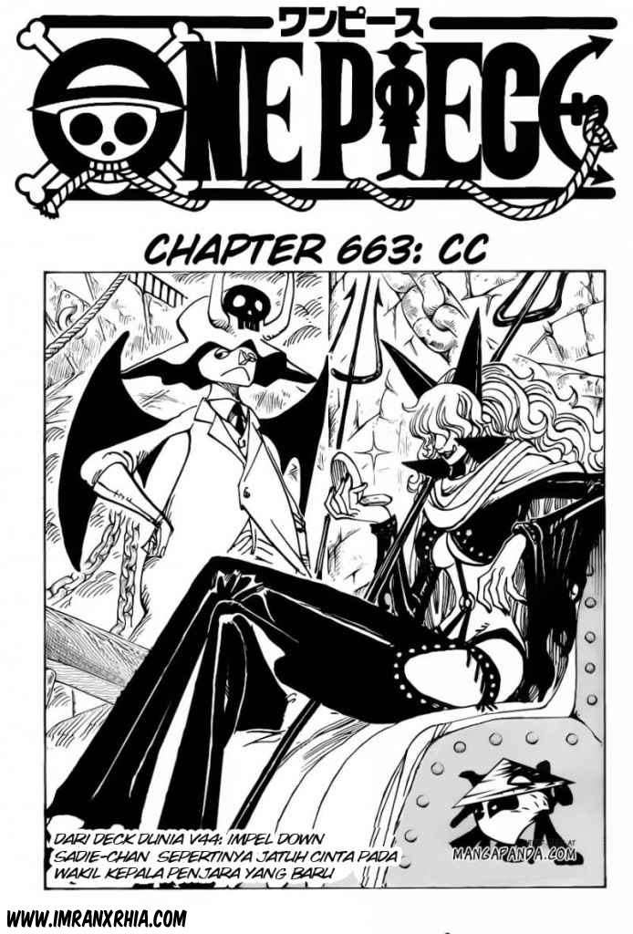 One Piece Chapter 663 - halaman 1