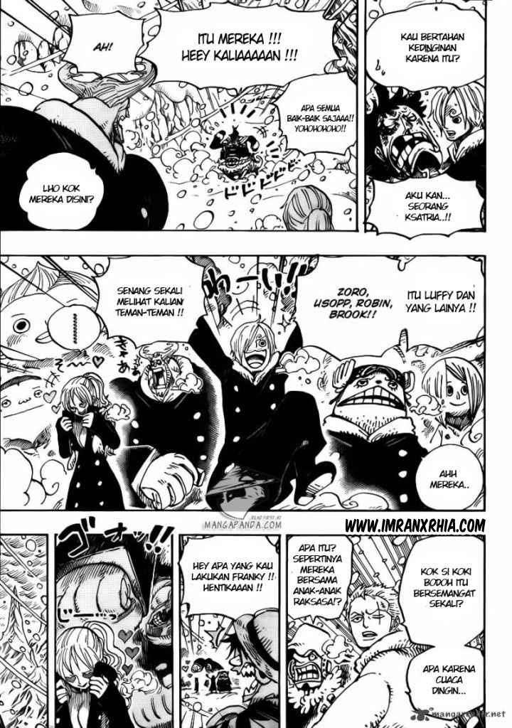 One Piece Chapter 663 - halaman 13
