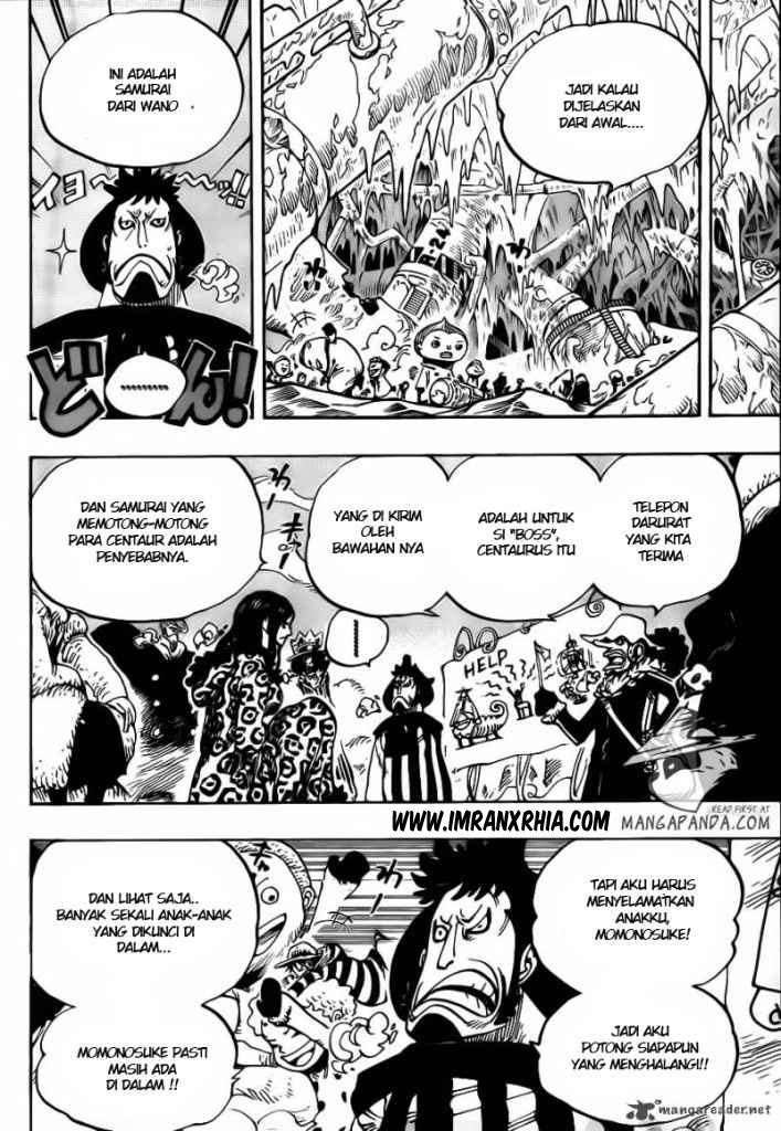 One Piece Chapter 663 - halaman 16