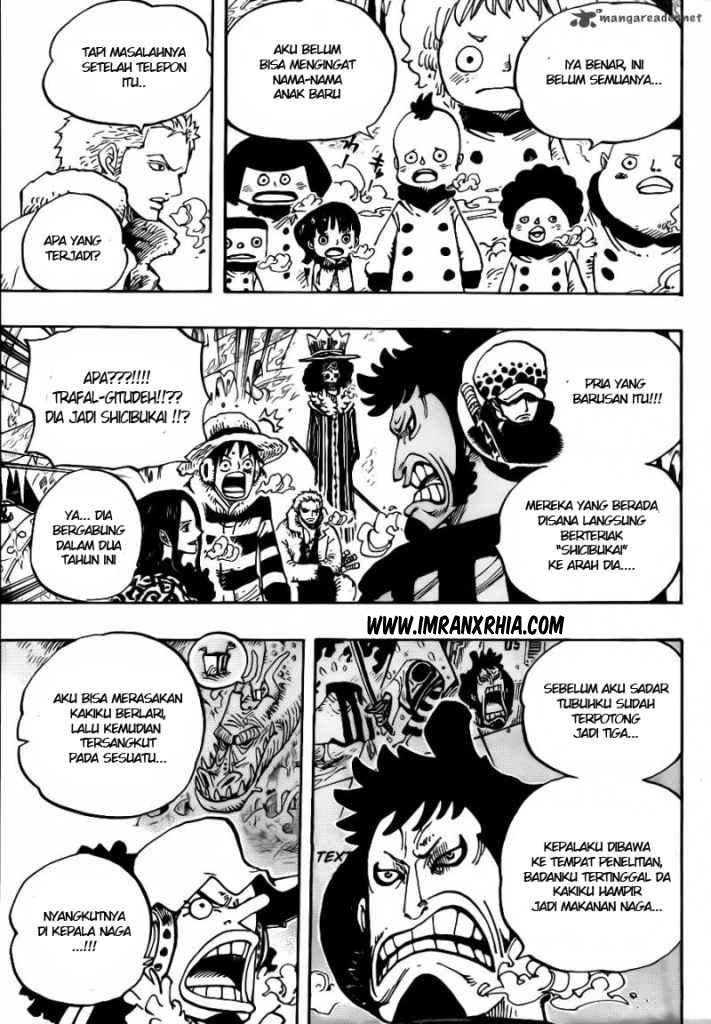 One Piece Chapter 663 - halaman 17