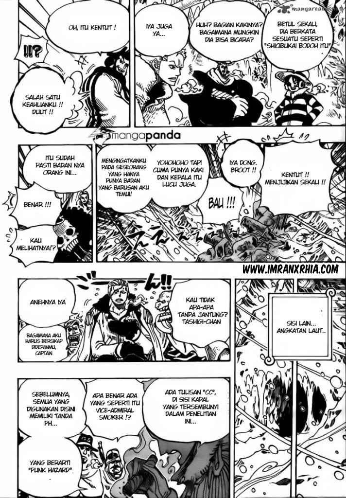 One Piece Chapter 663 - halaman 18