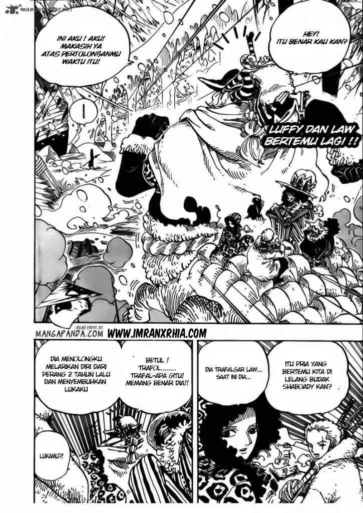 One Piece Chapter 663 - halaman 2