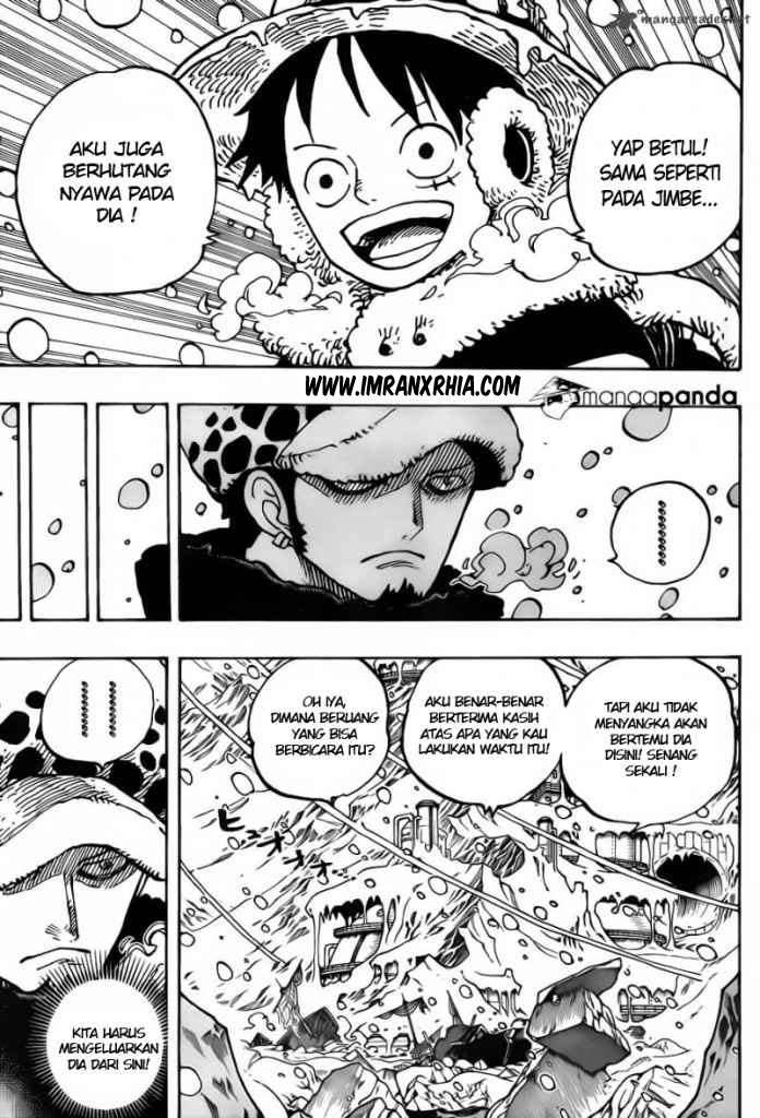 One Piece Chapter 663 - halaman 3