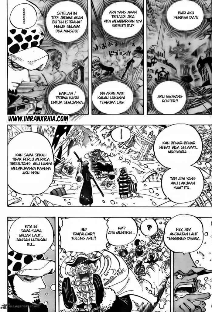 One Piece Chapter 663 - halaman 4