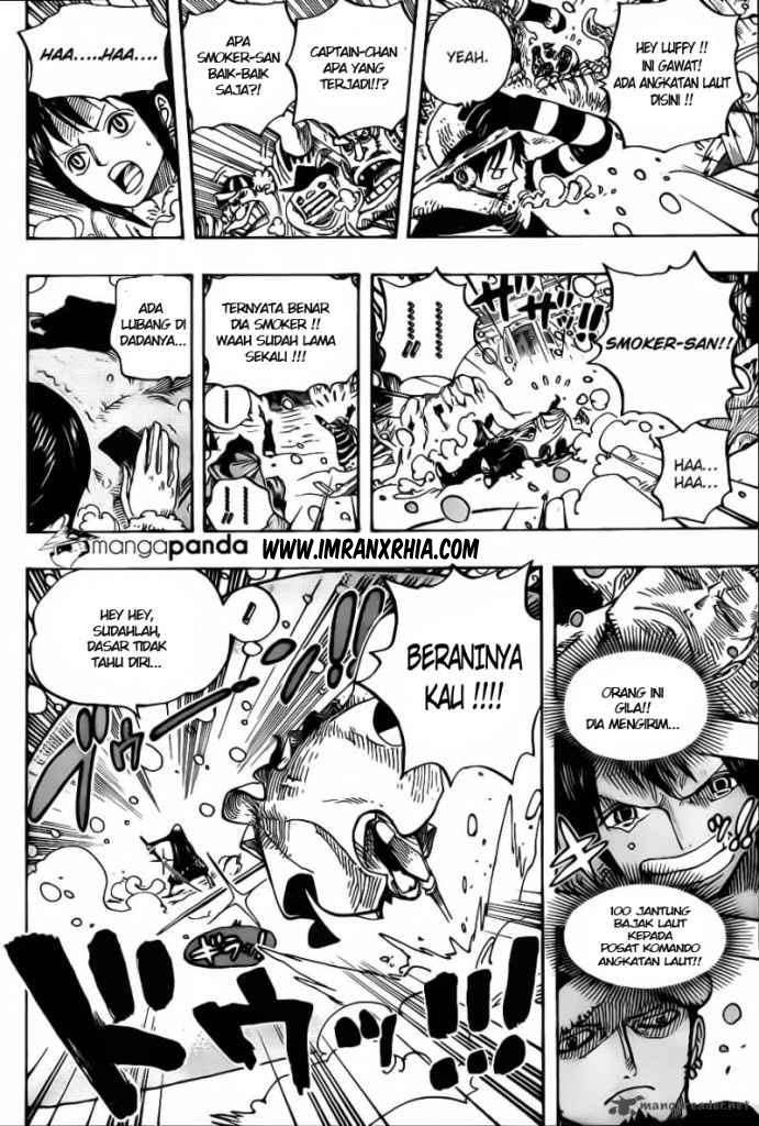 One Piece Chapter 663 - halaman 6