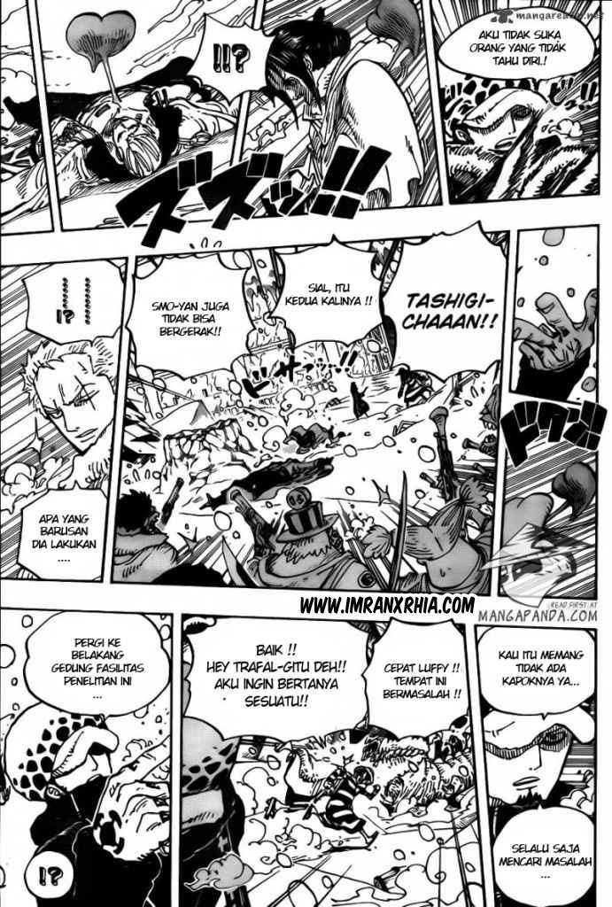 One Piece Chapter 663 - halaman 7