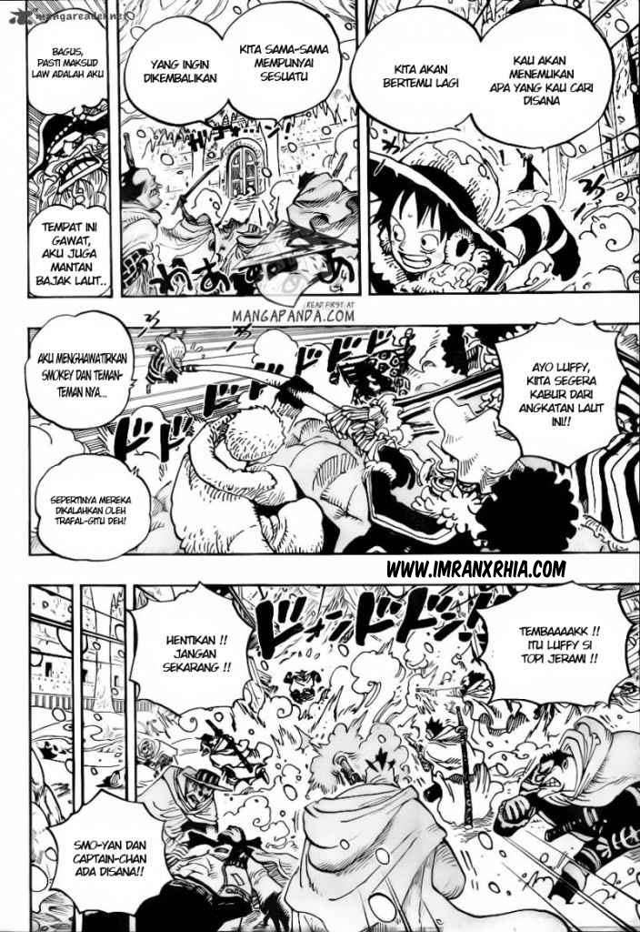 One Piece Chapter 663 - halaman 8