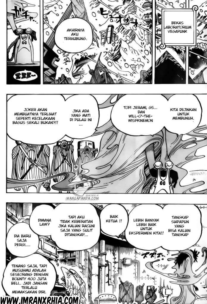 One Piece Chapter 664 - halaman 7