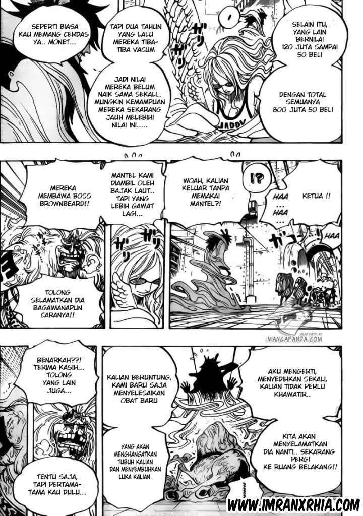 One Piece Chapter 664 - halaman 8