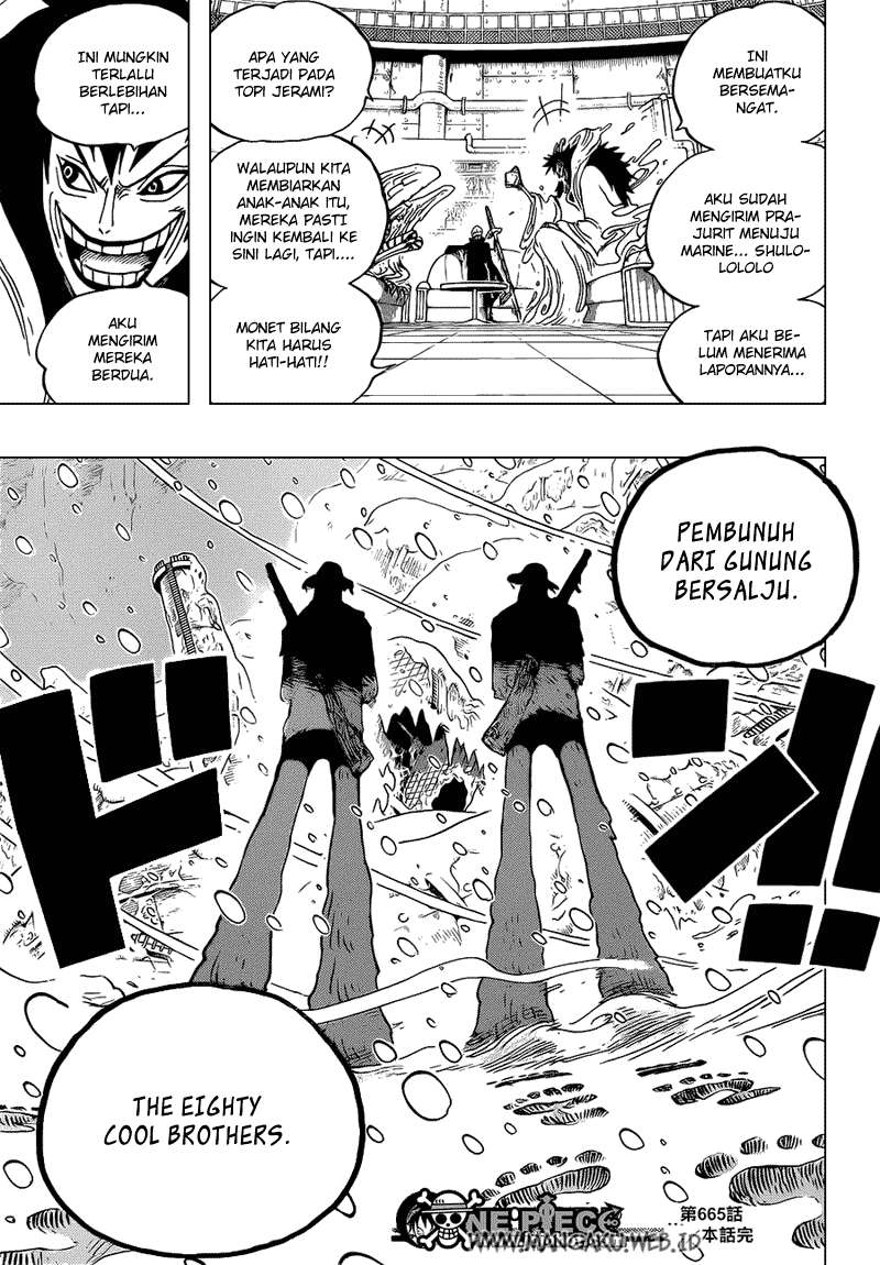 One Piece Chapter 665 - halaman 17