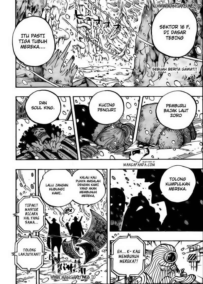 One Piece Chapter 666 - halaman 3