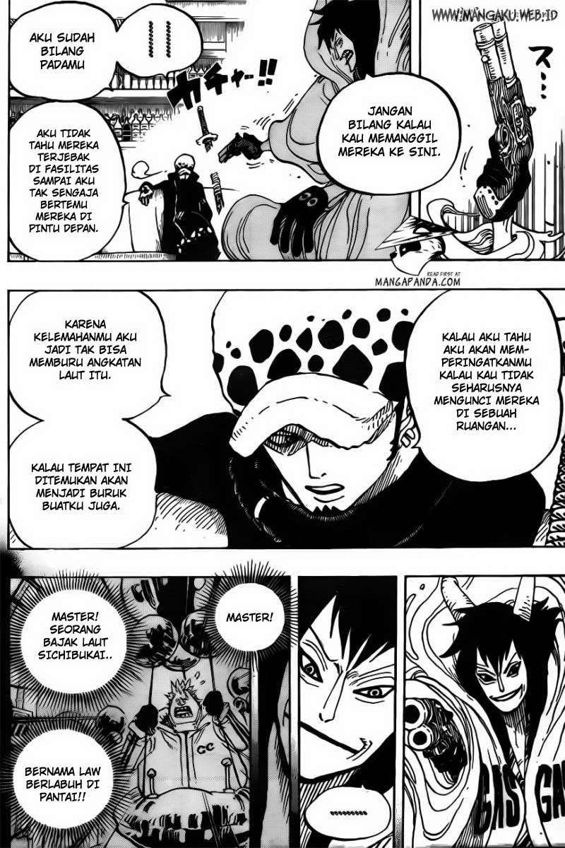 One Piece Chapter 666 - halaman 5