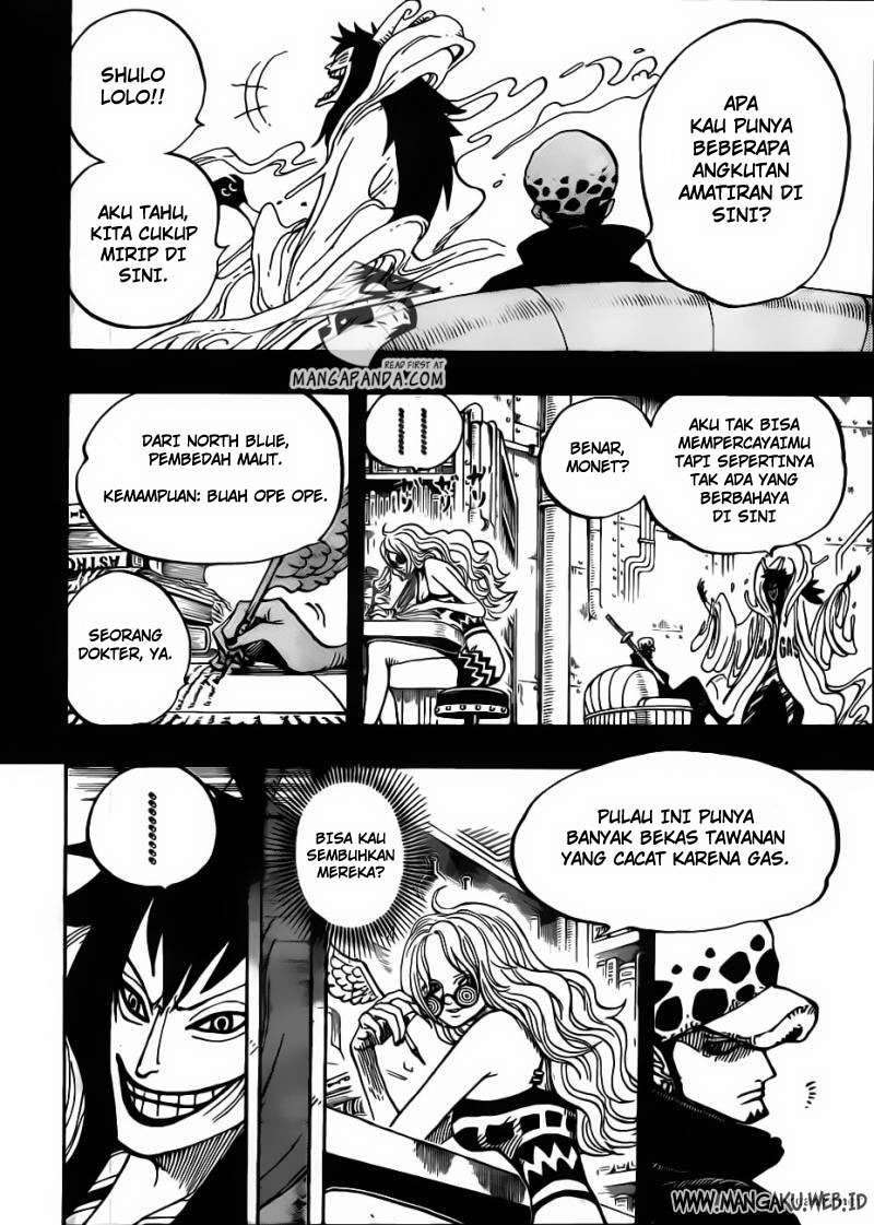 One Piece Chapter 666 - halaman 7