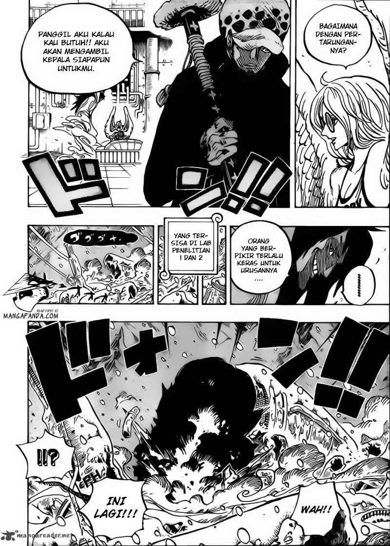 One Piece Chapter 666 - halaman 9