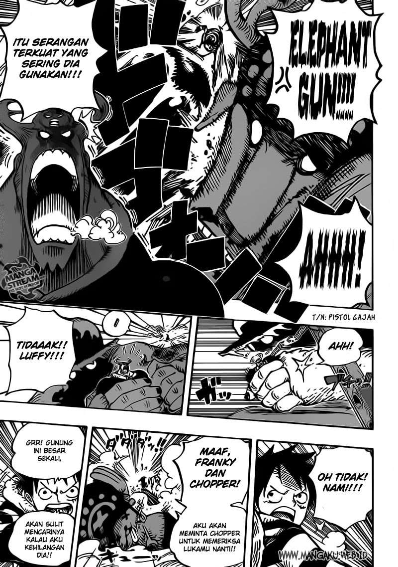 One Piece Chapter 667 - halaman 16