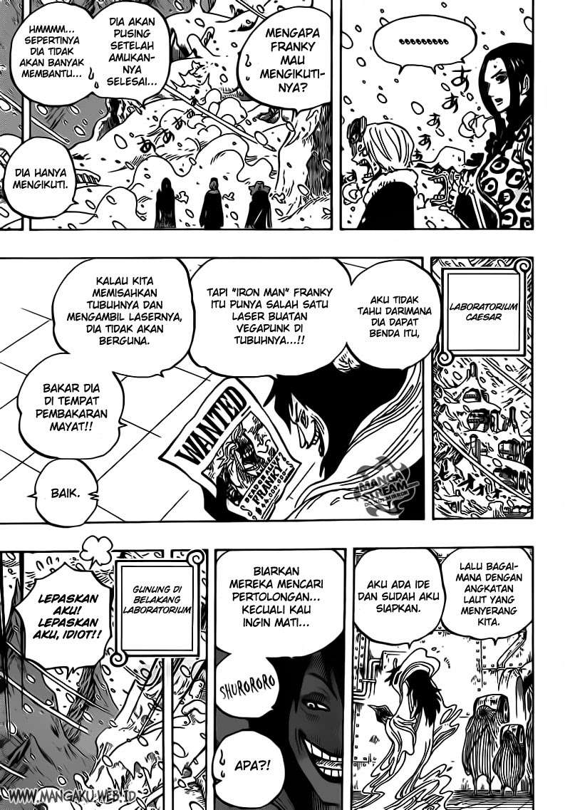 One Piece Chapter 667 - halaman 6