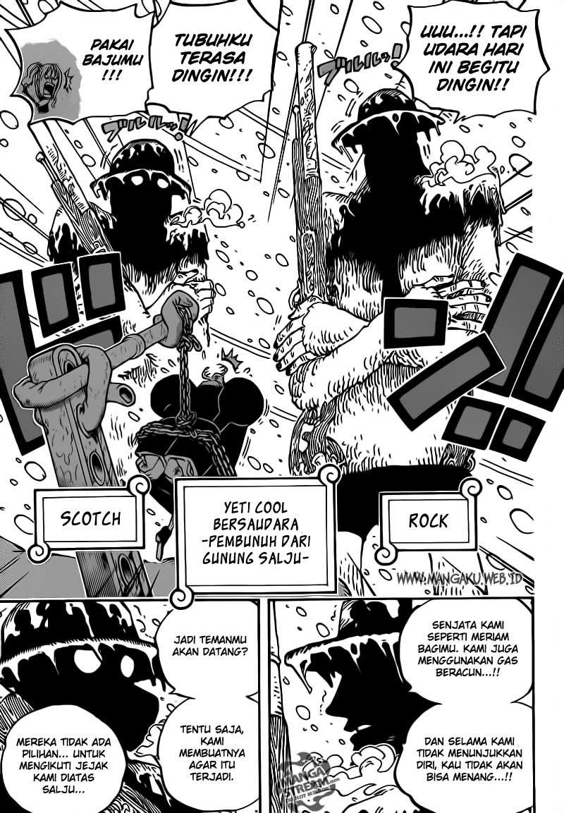 One Piece Chapter 667 - halaman 8
